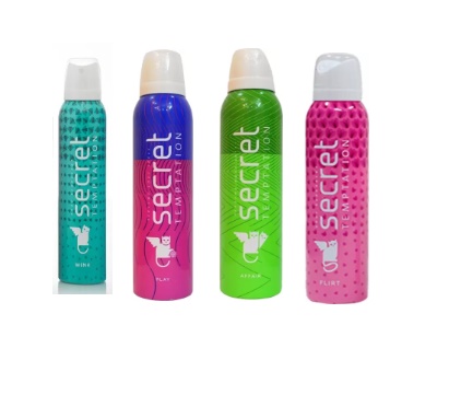 India Desire : Buy Secret Temptation Deodorant Spray For Women(150 ml) at Rs. 95 from Flipkart [Regular Price 160]